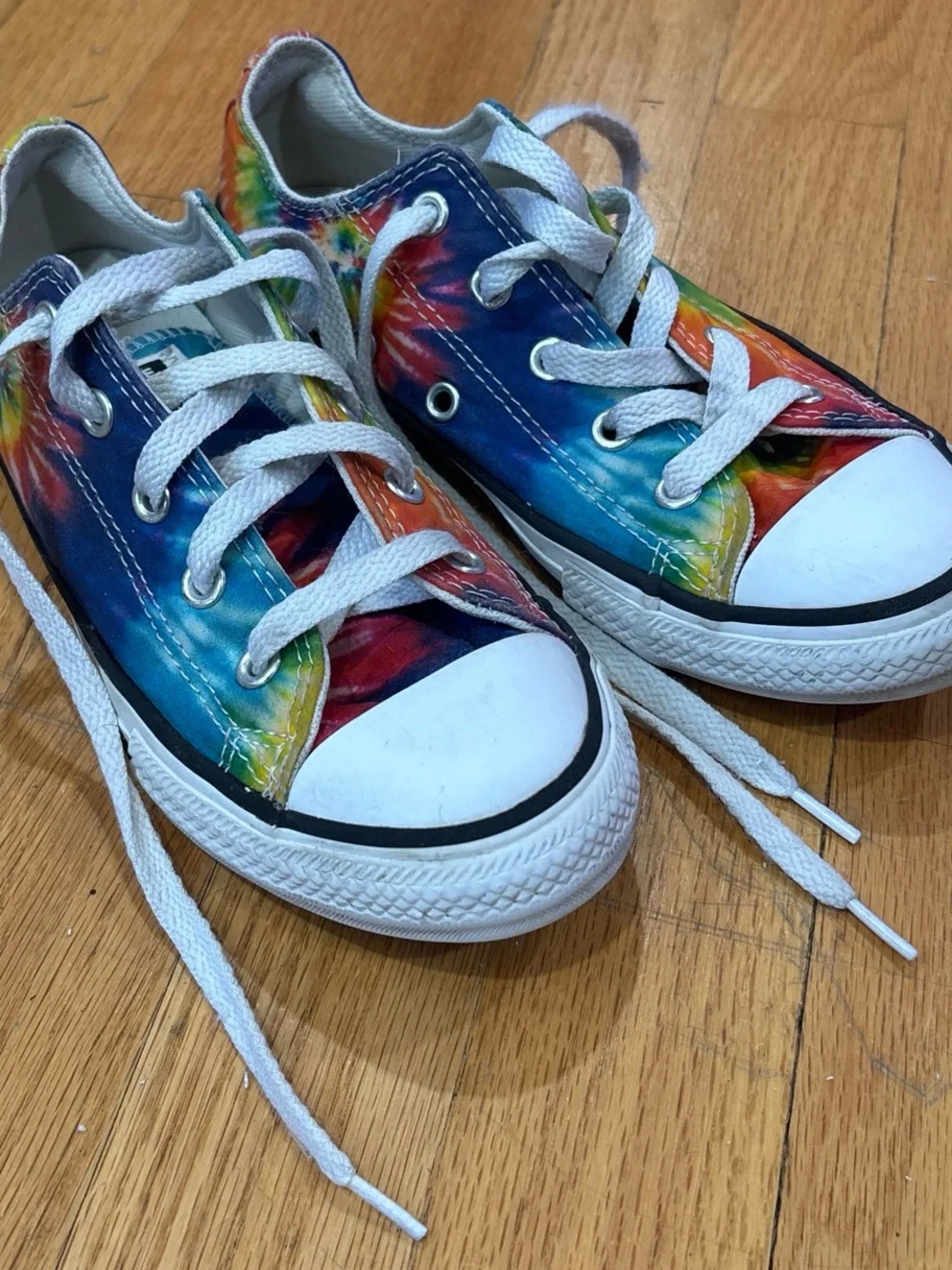 Converse Kids Tie Dye Low Tops